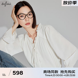 伊芙丽（eifini）伊芙丽衬衫1F3220441 本白色 165/88A/L