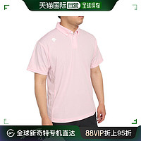 DESCENTE 迪桑特 男士短袖 Polo 衫 男式 Cool Touch Dry Qui