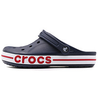 crocs 卡骆驰 男鞋女鞋 夏季新款贝雅克骆格户外休闲沙滩 贝雅卡骆班/深蓝/辣椒红 M7W9/25cm/39-40