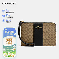 COACH 蔻驰 女士手拿包/手腕包PVC配皮革CJ792IMCBI