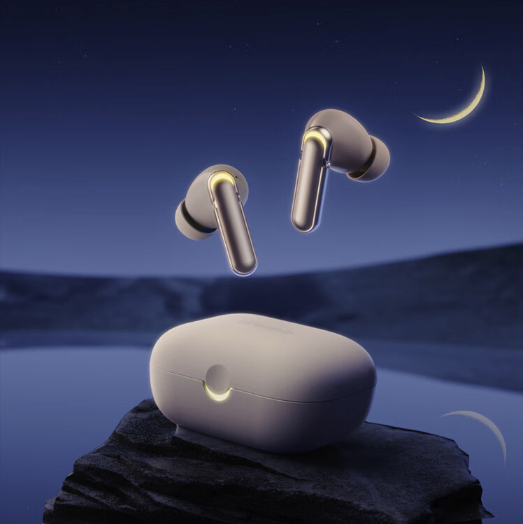 魅蓝魅族lifeme蓝牙耳机 Blus Epro无线耳机 主动降噪耳机 月光灯显 蓝牙5.4 适用苹果15华为小米手机