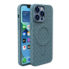 REBEDO 貍貝多 蘋果Magsafe編織紋散熱磁吸手機殼iPhone12-15系列