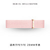 Daniel Wellington DanielWellington）DW原装表带12mm粉色编织带女款 DW00200173