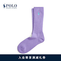 Polo Ralph Lauren 拉夫劳伦 男配 24年春罗纹水手袜RL53080 500-紫色 ONE