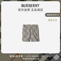 博柏利（BURBERRY）【经典之作系列】男装 格纹短裤80872231