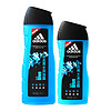 adidas 阿迪達斯 男士活力沐浴露 冰點 400ml+250ml