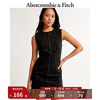 Abercrombie & Fitch 复古修身牛仔连衣短裙 330129-1