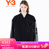 Y-3【】LETTERMAN JKT秋季男士夹克男加棉棒球衫外套38IA3101 黑色 M