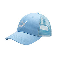 彪马（PUMA）儿童夏季休闲棒球帽透气可调节帽围户外运动遮阳帽防晒帽 冰蓝80901 YOUTH