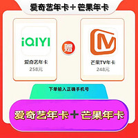 iQIYI 愛奇藝 黃金VIP會員年卡+芒果vip會員年卡