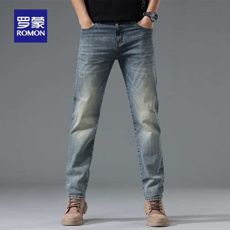 舒适柔软牛仔裤男浅色 662cb8e272b0e842.jpg