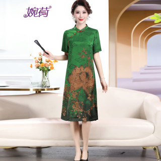 微胖女人高档连衣裙国风 662cc28f9a1d96533.jpg_d320.jpg