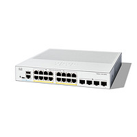 思科Cisco Catalyst 1300-16P-4X 千兆 195W PoE 带万兆管理型交换机