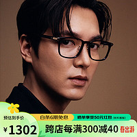 HUGO BOSS 男款纯黑眼镜框商务全框近视眼镜架1408F 807 54mm