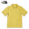 北面 短袖Polo男户外舒适透气棉T恤24款上新87UX 黄色/QOA M