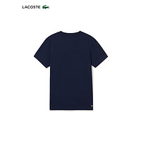 LACOSTE法国鳄鱼男装24年时尚简约短袖T恤TH7513 TR1/藏青色 5 /180
