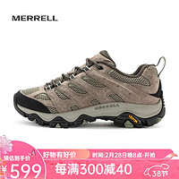 迈乐（Merrell）迈乐MERRELL男女同款户外减震MOAB3轻量徒步防滑耐磨透气徒步鞋 灰色（女） 37