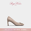 ROGERVIVIER Trompette 女士經典方扣高跟鞋