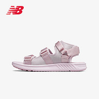 百億補貼：new balance NB 休閑櫻花粉百搭時尚運動戶外涼鞋 SDL750PK-D