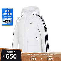 adidas 阿迪達斯 女子W 3S PFF DOWN J羽絨服 IT8721 L