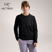 ARC'TERYX 始祖鸟 ARC’TERYX始祖鸟 DELTA CREW 保暖 女子 抓绒衫 Black/黑色 S