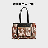 CHARLES & KEITH CHARLES&KEITH女包CK2-30781902柔软大容量手提单肩托特包女