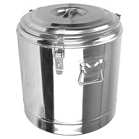 信基高格 商用全不銹鋼飯桶儲物桶 22L大容量保溫桶飯桶 35