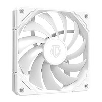 ID-COOLING 12CM薄扇 12015無光機箱風扇白色 PWM溫控 適用ITX下壓式電腦散熱器改裝 TF-12015-W