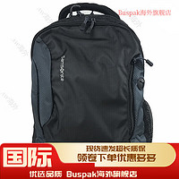 新秀丽（Samsonite）双肩包男超轻简约大容量旅行包电脑包通勤背包帆布 66V*09002_黑色