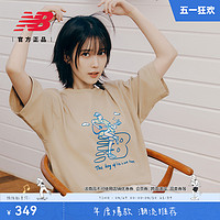 new balance NB官方夏新品男女情侣短袖T恤NEE26021