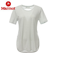Marmot 土拨鼠 夏季户外运动速干透气女式T恤