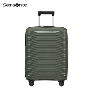 Samsonite 新秀丽 行李箱明星同款大波浪箱拉杆箱简约新潮25英寸军绿色KJ1