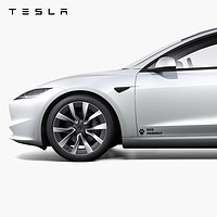 TESLA 特斯拉 life车贴pvc材质diy车身贴纸 黑色