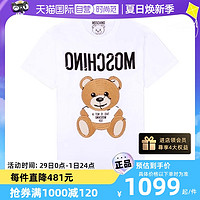 MOSCHINO 刺绣熊女士短袖T恤D V0702 0440时尚夏季