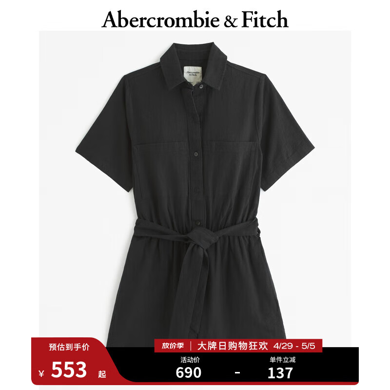Abercrombie & Fitch 短袖连体裤KI159-4493