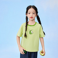 茵曼/INANM儿童T恤 绿色 120cm