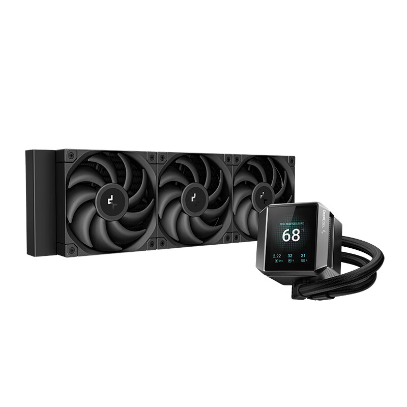 DEEPCOOL 九州风神 MYSTIQUE冰暴360 360冷排 一体式水冷散热器 黑色