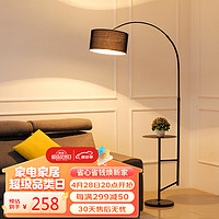 杜君 釣魚燈落地燈客廳沙發旁邊網紅簡約現代床頭臥室裝飾氛圍燈 8010