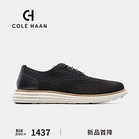 colehaan/歌涵 男鞋牛津鞋 24年春夏针织网面透气休闲鞋男C38968 黑色-C38968 43