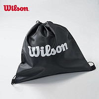 百亿补贴：Wilson 威尔胜 篮球袋抽绳背包黑色便携式收纳袋子手提双肩篮球专用