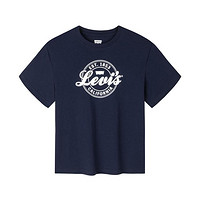 Levi's 李维斯 24夏新品|儿童短袖T恤男童李维斯童装简约百搭短T儿童上衣