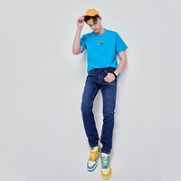 Lee XLINE春夏舒适版型印花圆领多色男短袖T恤