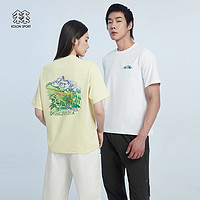KOLON SPORT 可隆夏运动户外情侣款图案印花短袖T恤衫上衣KOLONSPORT韩国官方