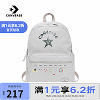 CONVERSE 匡威 yysports  背包2022秋男女包通勤书包白色百搭双肩10024943 10024943-A01 OSFA