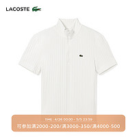 LACOSTE法国鳄鱼女士24年POLODF7375 70V/米白色 42 /175