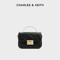 CHARLES & KEITH 520限定三色菱格礼盒爱心扣小方包CK17-50671661