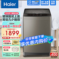 Haier 海尔 波轮洗衣机全自动12公斤大容量家用商用酒店宾馆专用节能家用电器 12公斤