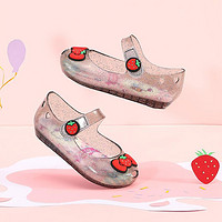 Hello Kitty 软底中童包头水晶鞋透气儿童凉鞋