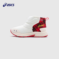 亚瑟士（asics）童鞋冬季男女中大童保暖高帮棉靴运动鞋CONTEND 200 34.5码(脚长20.5)