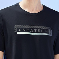 11日10點：ANTA 安踏 運動短袖T恤男夏季優可絲透氣運動跑步男士上衣